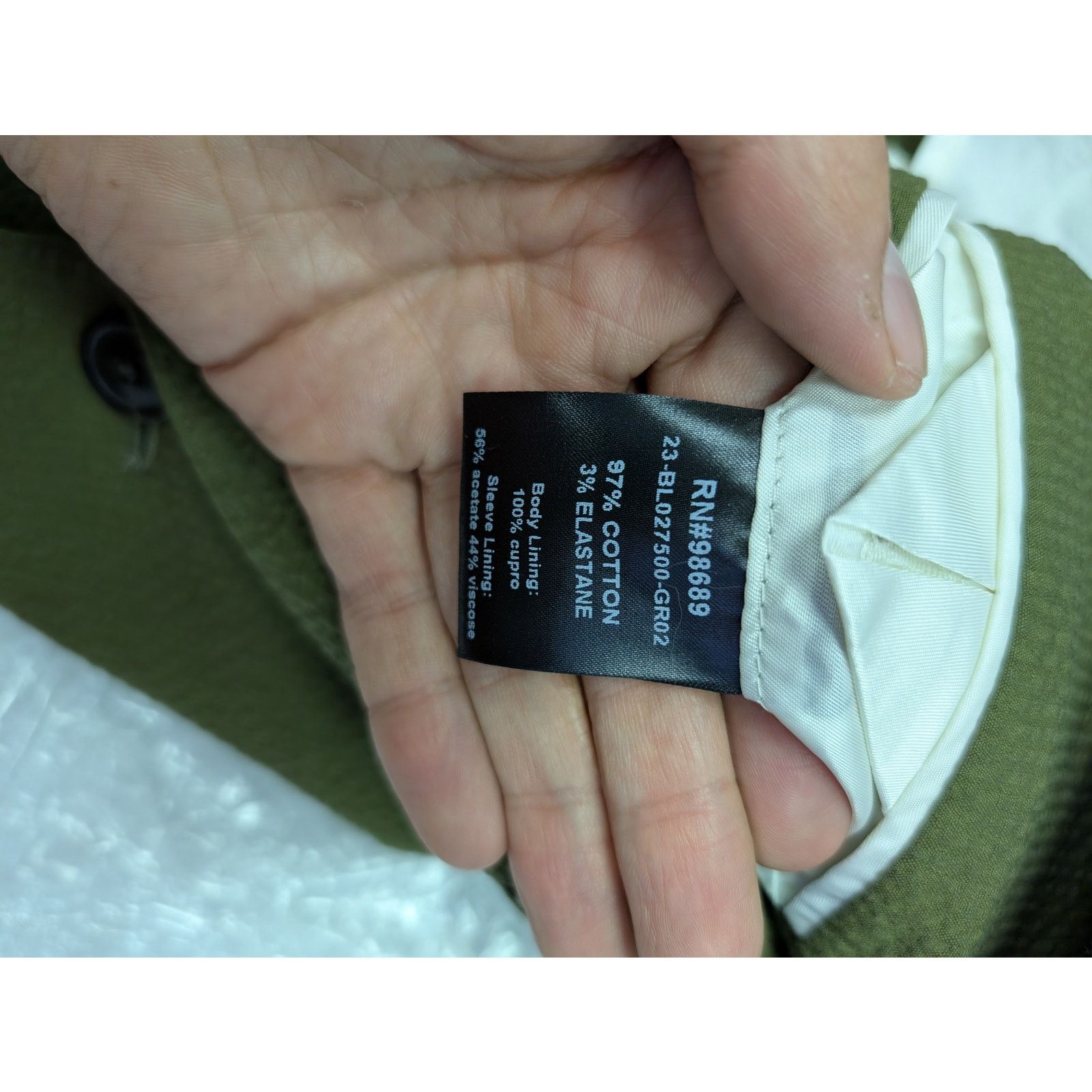 Todd Snyder o1rshd1 CC20 Blazer Jacket in Olive Size US L / EU 52-54 / 3 - 16 Thumbnail