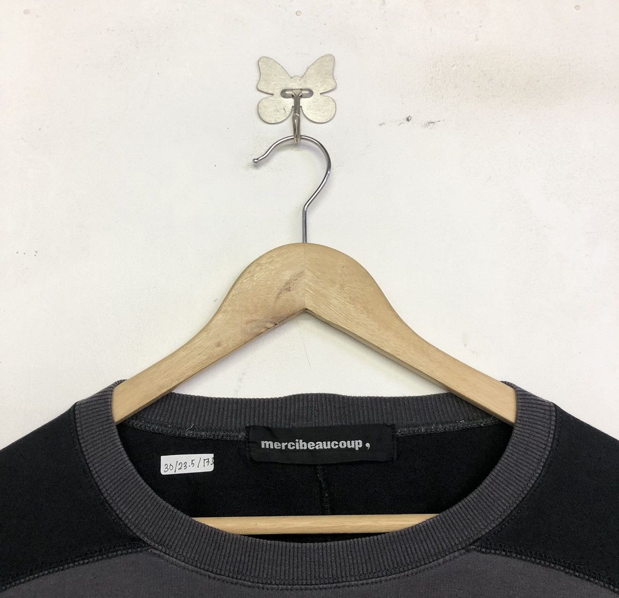 Issey Miyake × mercibeaucoup Mercibeaucoup, Avant Garde Crop Top Baggy Designer Shirt Size L / US 10 / IT 46 - 4 Thumbnail