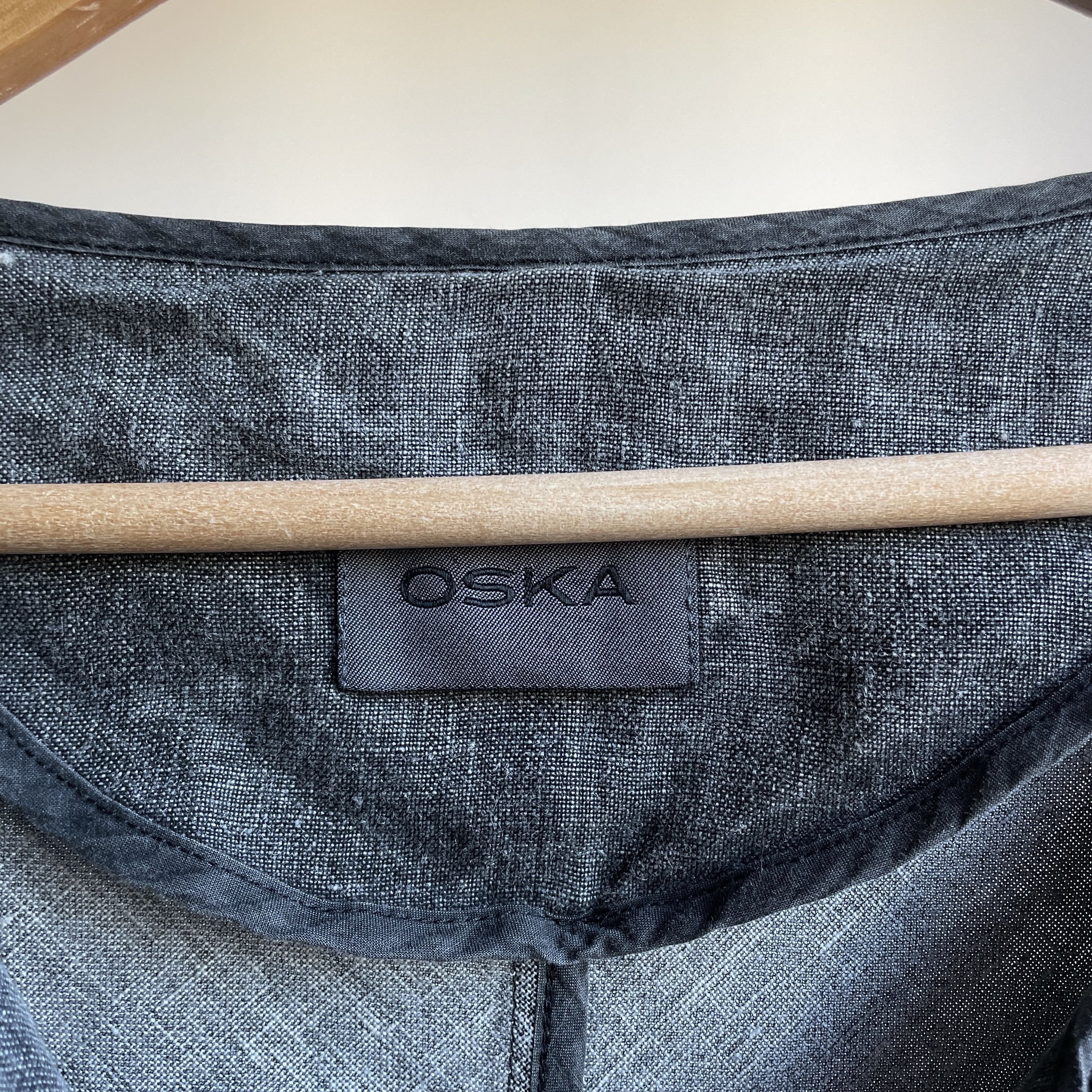 OSKA OSKA Womens Stone Washed Linen Jacket Size 3 Size M / US 6-8 / IT 42-44 - 10 Thumbnail