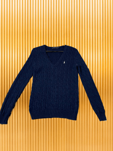 Polo Ralph Lauren × Vintage Y2K 90s Polo Ralph Lauren Knit Sweater RRL Size M / US 6-8 / IT 42-44 - 1 Thumbnail
