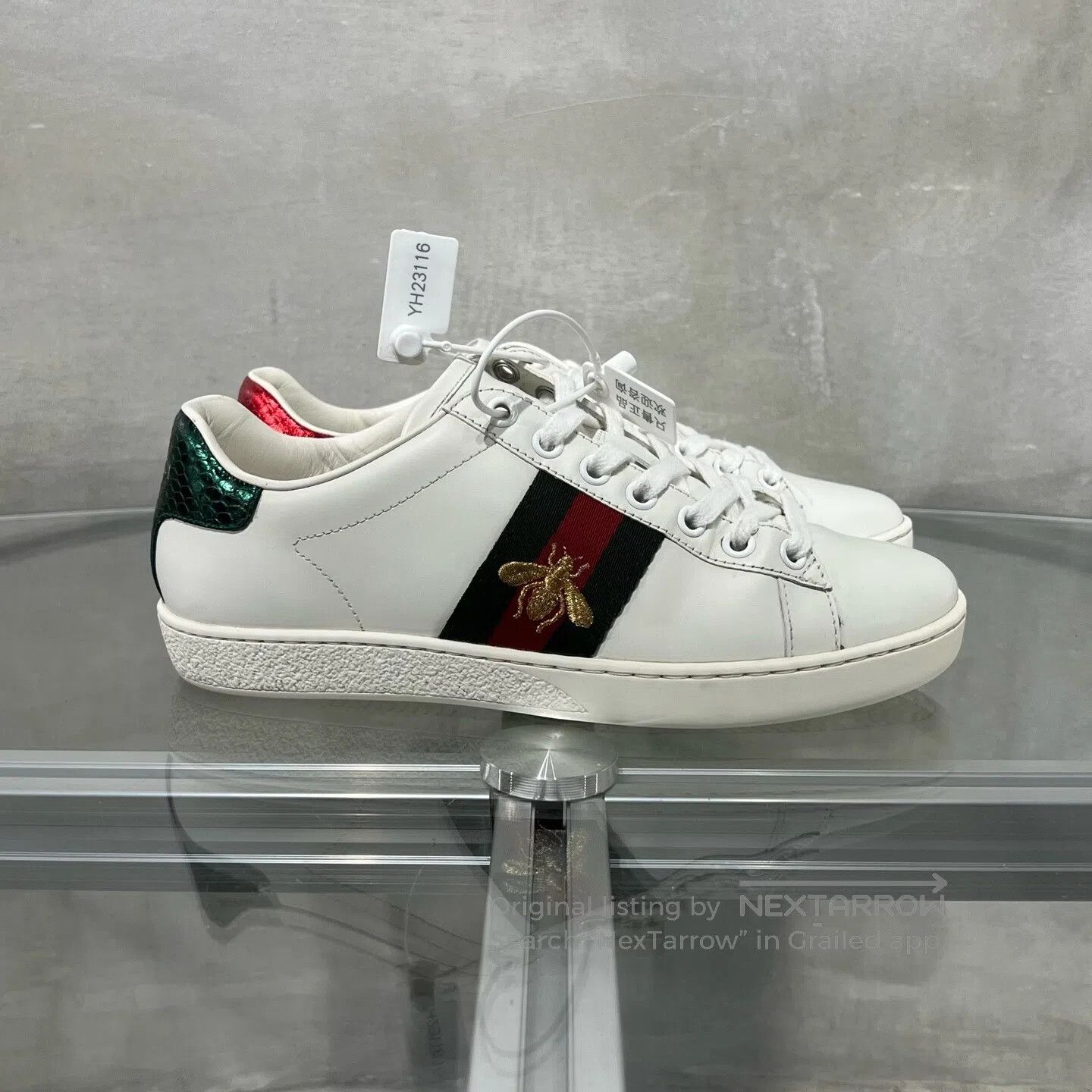 Gucci Guicci Little Bee Embroidery; Board Shoes Size US 4.5 / IT 34.5 - 4 Thumbnail