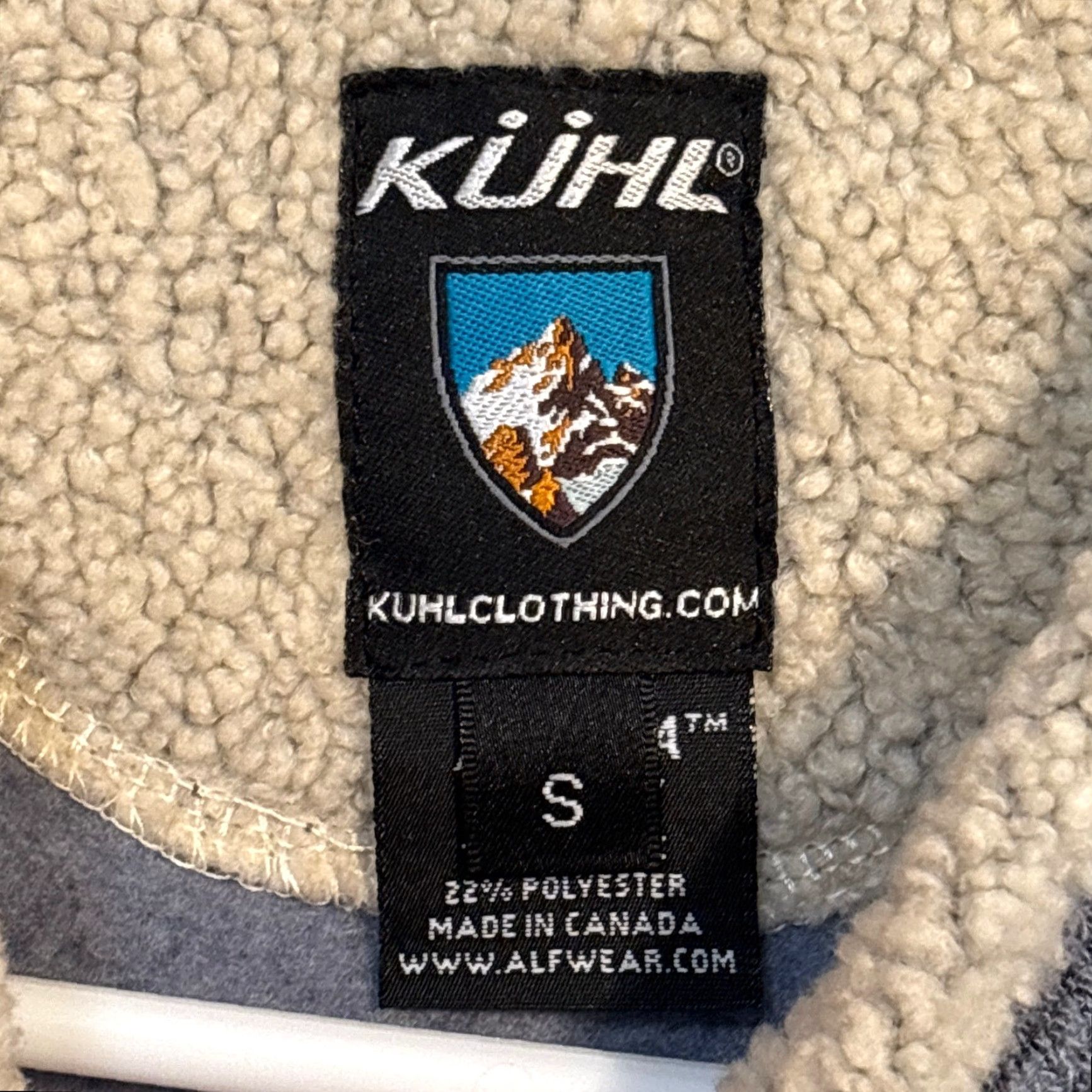 Vintage Kuhl Sweater Mens Small Gray Fleece Sherpa Lined Pullover Crewneck Vintage No Size US S / EU 44-46 / 1 - 6 Thumbnail