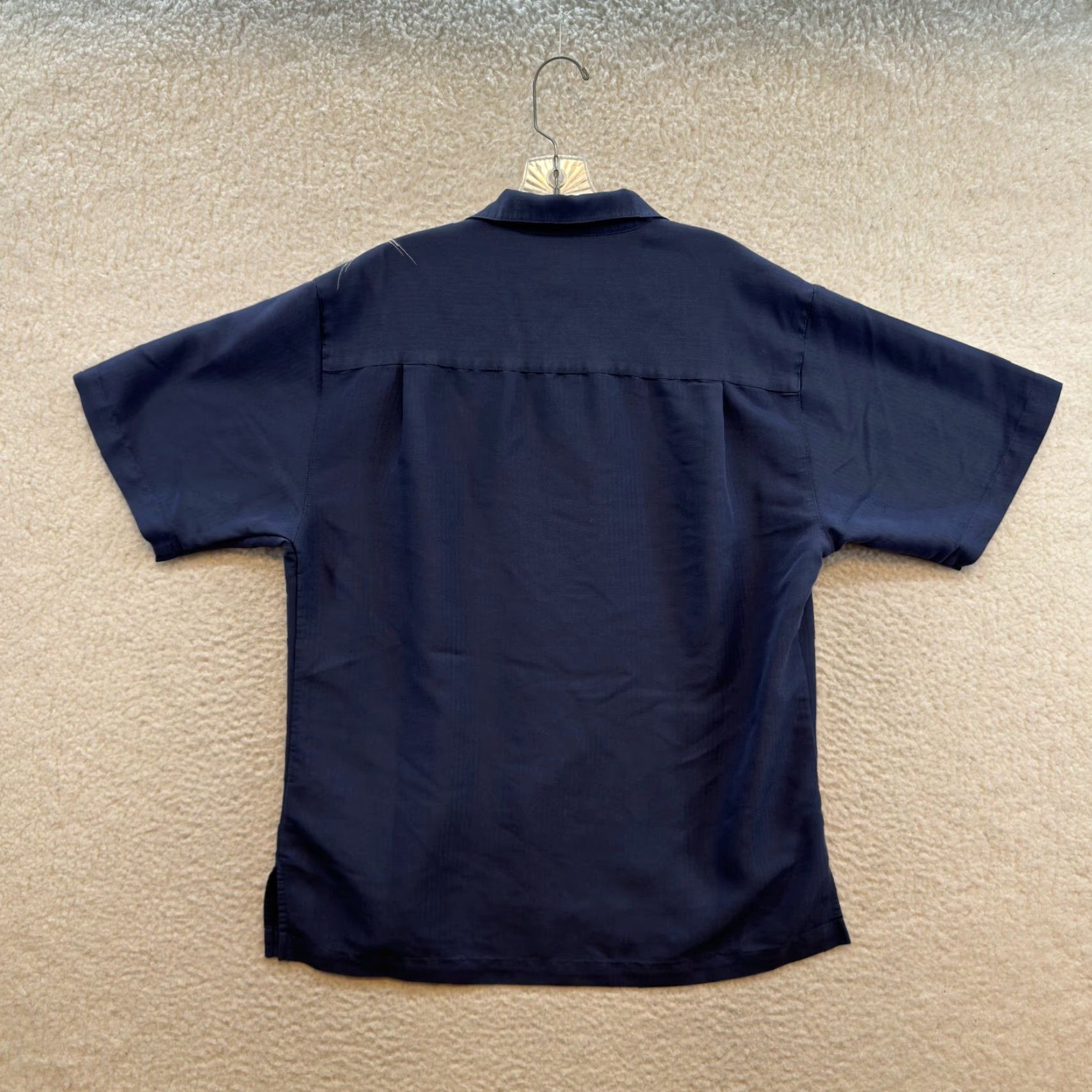 Vintage VINTAGE Hook & Tackle Hawaiian Shirt Button-Up Medium M Blue Limited Edition Men’s/ Mens Shirt Size US M / EU 48-50 / 2 - 2 Thumbnail