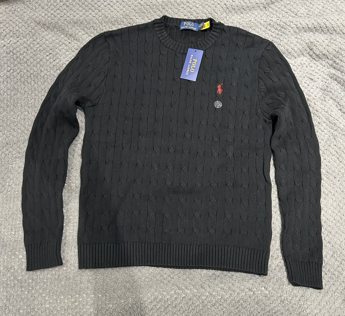 Ralph Lauren cable knit jumper size M