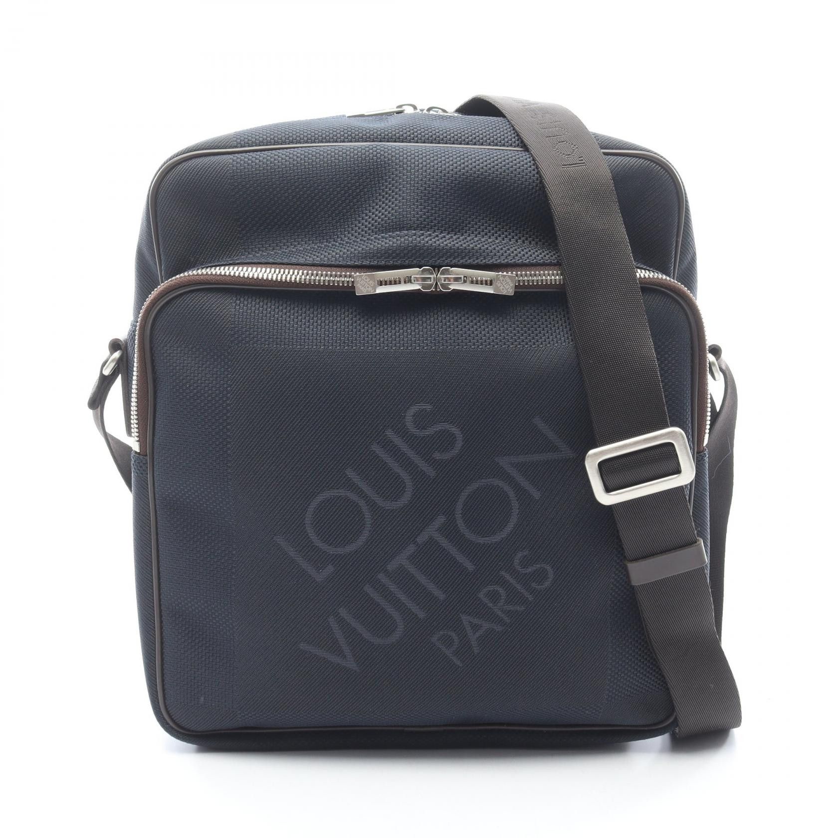 Louis Vuitton Louis Vuitton Louis Vuitton Pilote Damier Geant Shoulder Bag Textile Shoulder Bag N41159 DUTY FREE for USA Size ONE SIZE - 1 Thumbnail