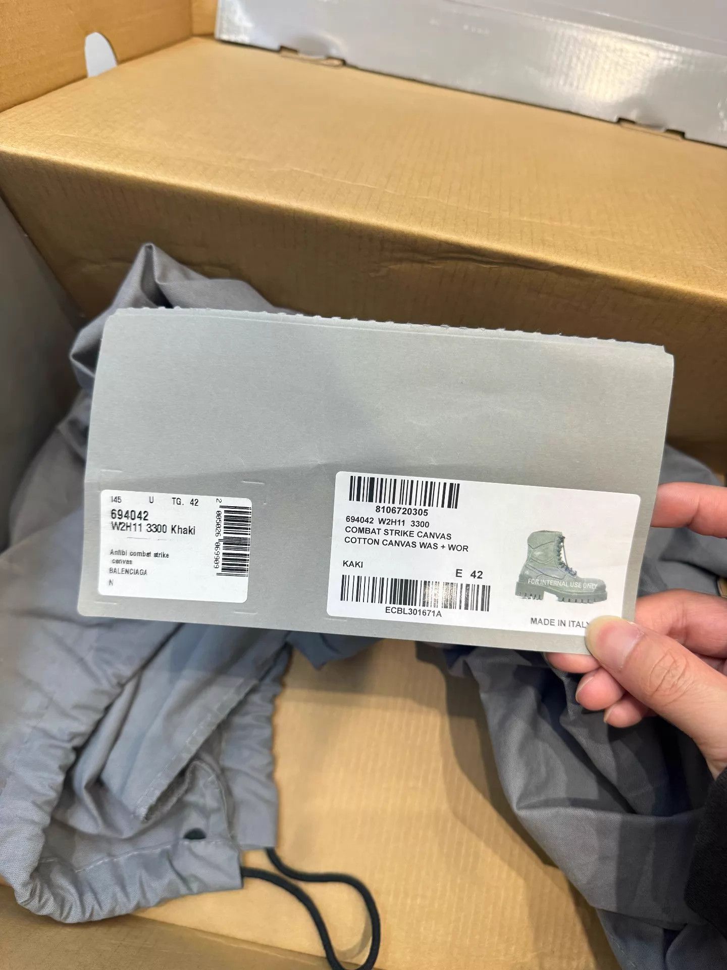 Balenciaga Balenciaga Strike Military Green Distressed HT M 42 Size US 9 / EU 42 - 7 Thumbnail