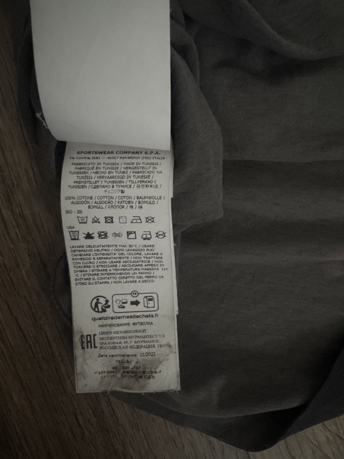 Stone Island × Supreme Supreme stone island ls top Size US L / EU 52-54 / 3 - 6 Thumbnail