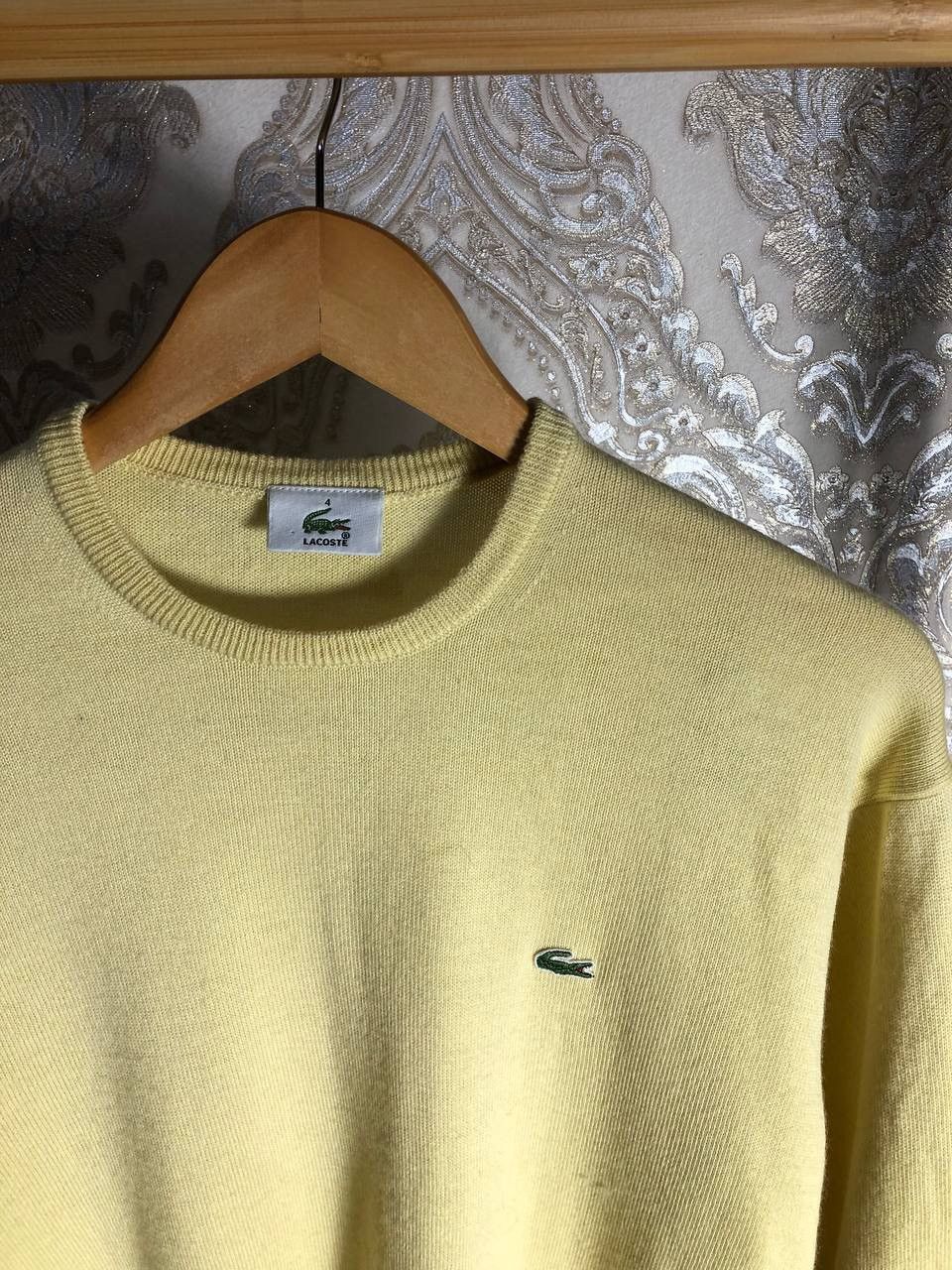 Lacoste × Vintage VERY RARE LACOSTE CHEMISE SWEATER KNIT DESIGNER LUXURY 90s Size US M / EU 48-50 / 2 - 2 Thumbnail