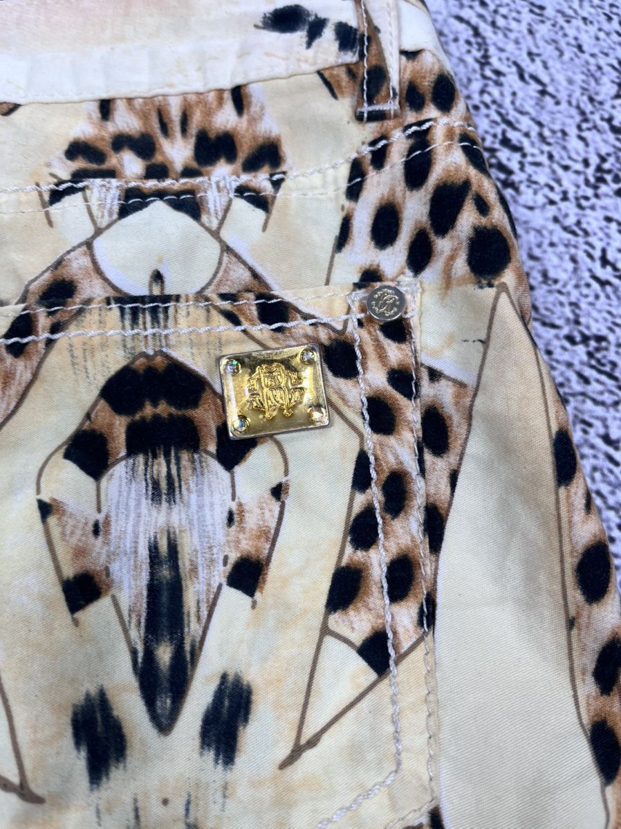 Roberto Cavalli Vintage Roberto Cavalli Leopard Print Skirt Size 28" / US 6 / IT 42 - 10 Thumbnail