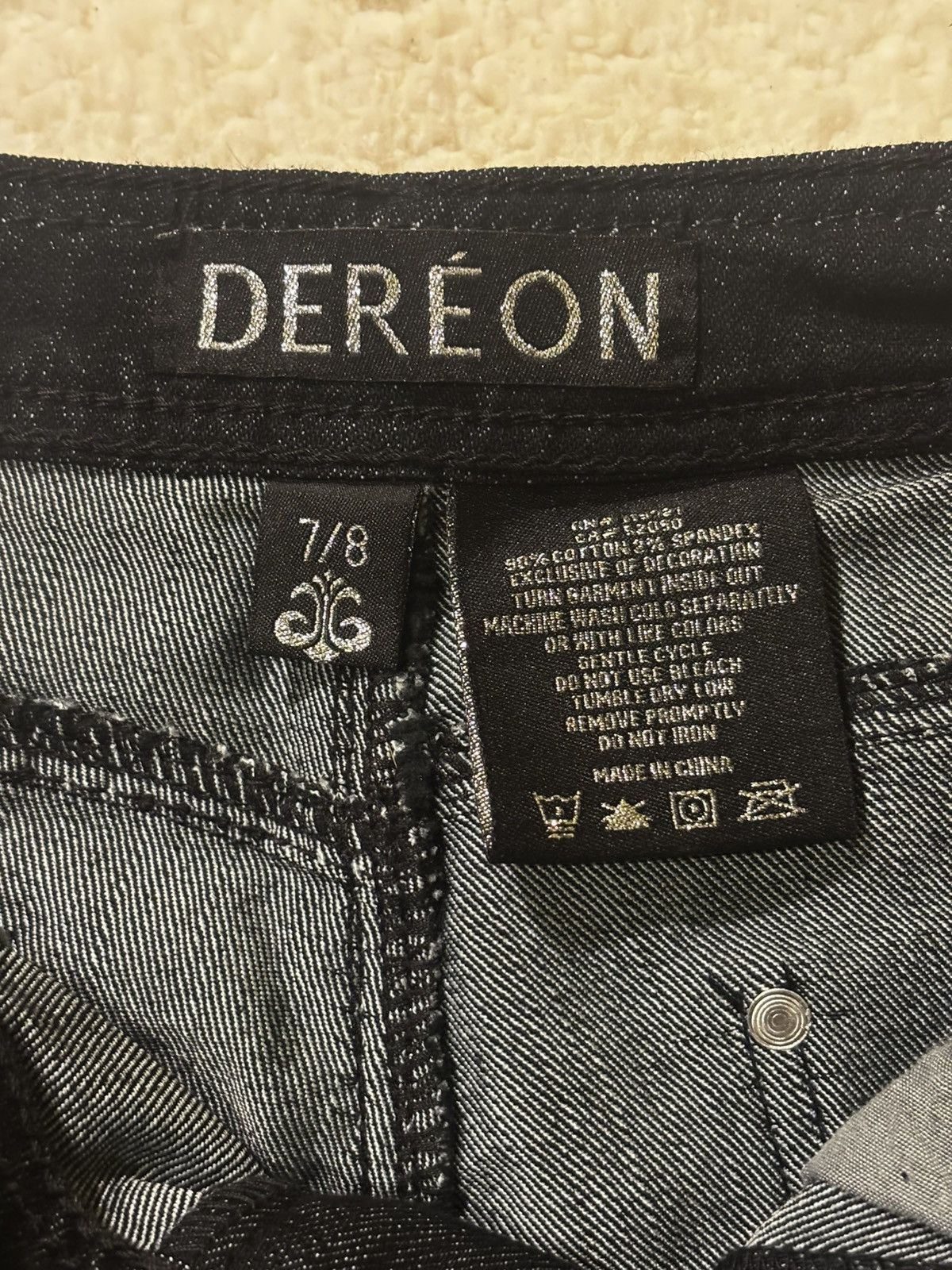 Other Women’s Dereon black jeans1954 Size US 28 / EU 44 - 6 Thumbnail