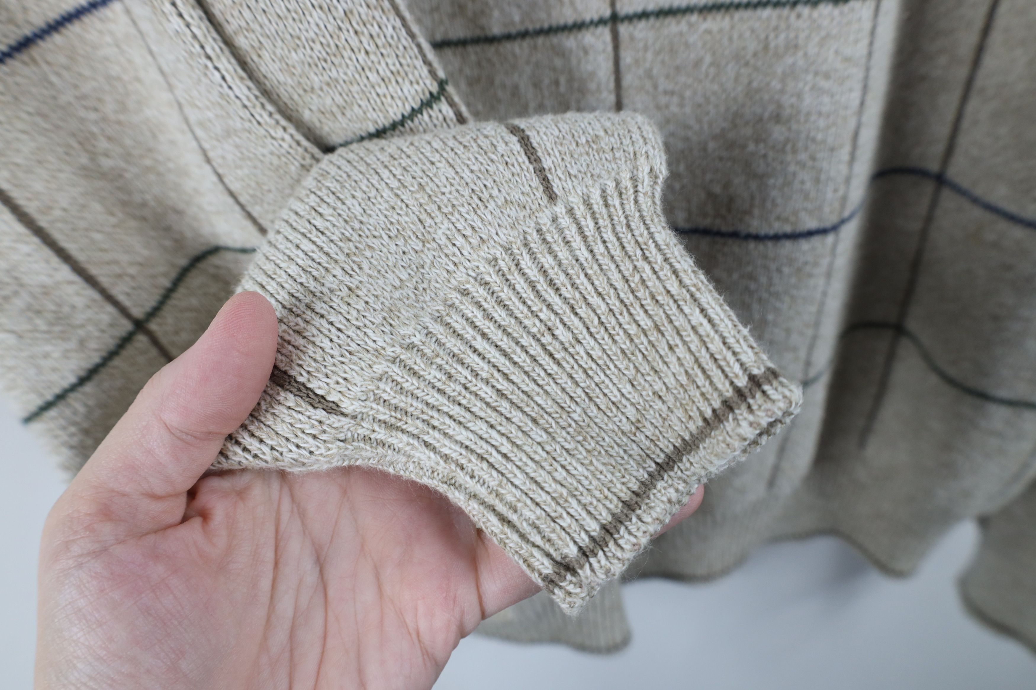 Vintage Vintage 90s Streetwear Ribbed Knit Golf Crewneck Sweater USA Size US L / EU 52-54 / 3 - 5 Thumbnail