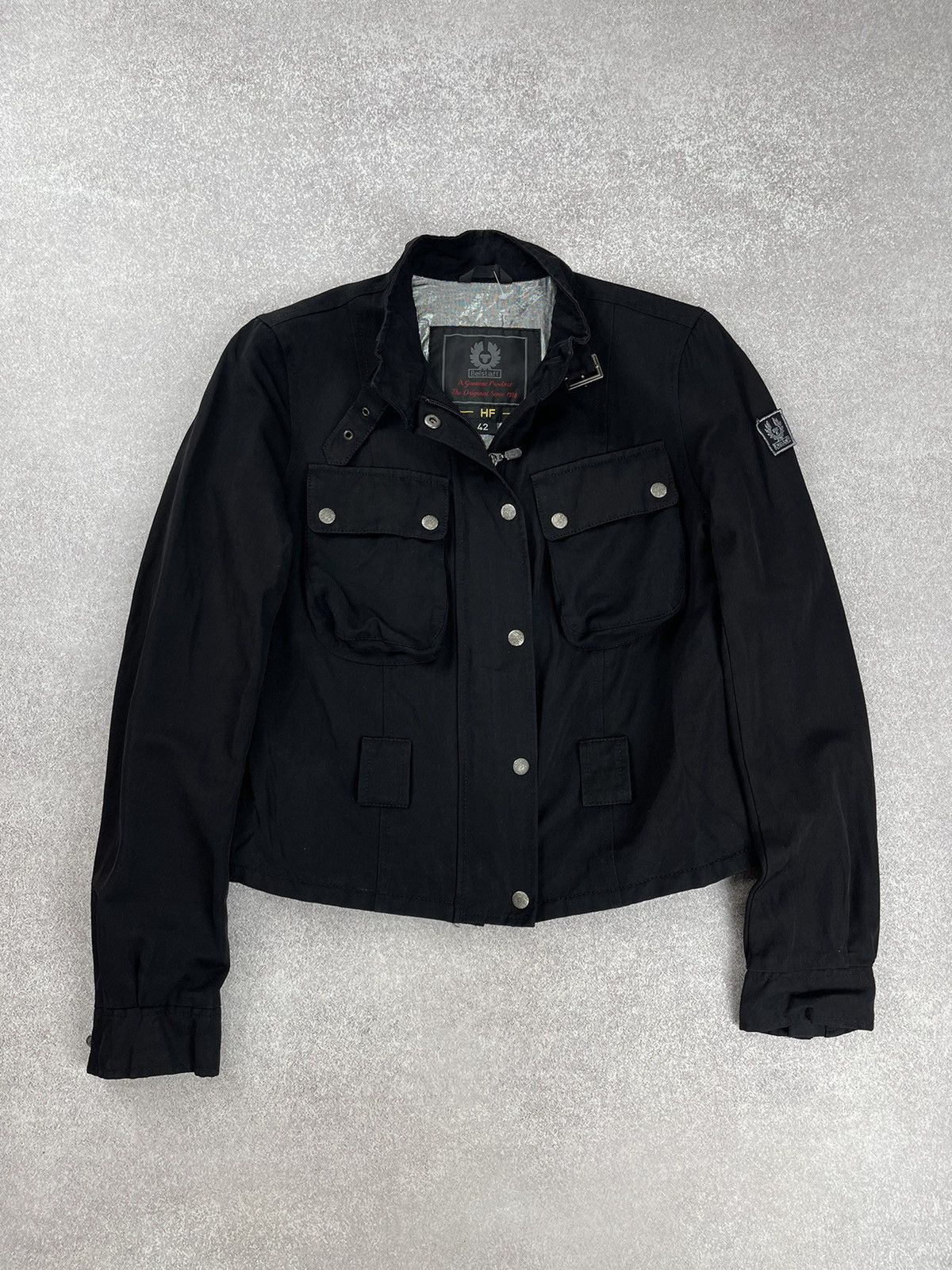 Belstaff Women’s Belstaff Nylon Biker Jacket Size 42 Size M / US 6-8 / IT 42-44 - 1 Thumbnail