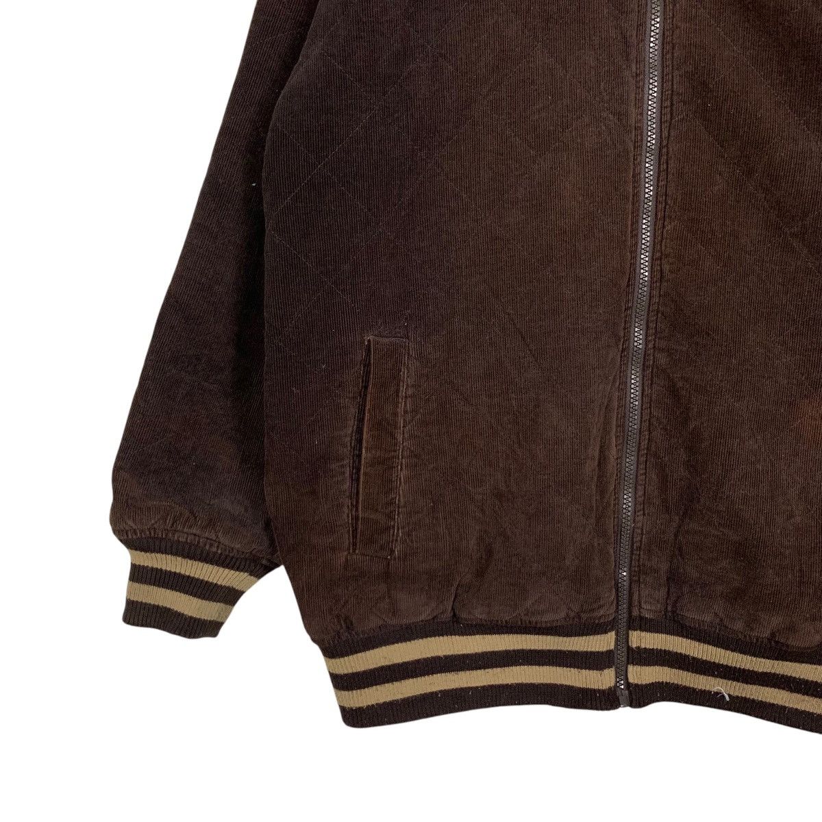Vintage 90's CRU Design Corduroy Reversible Bomber Jacket #2861-C129 Size US XL / EU 56 / 4 - 6 Thumbnail