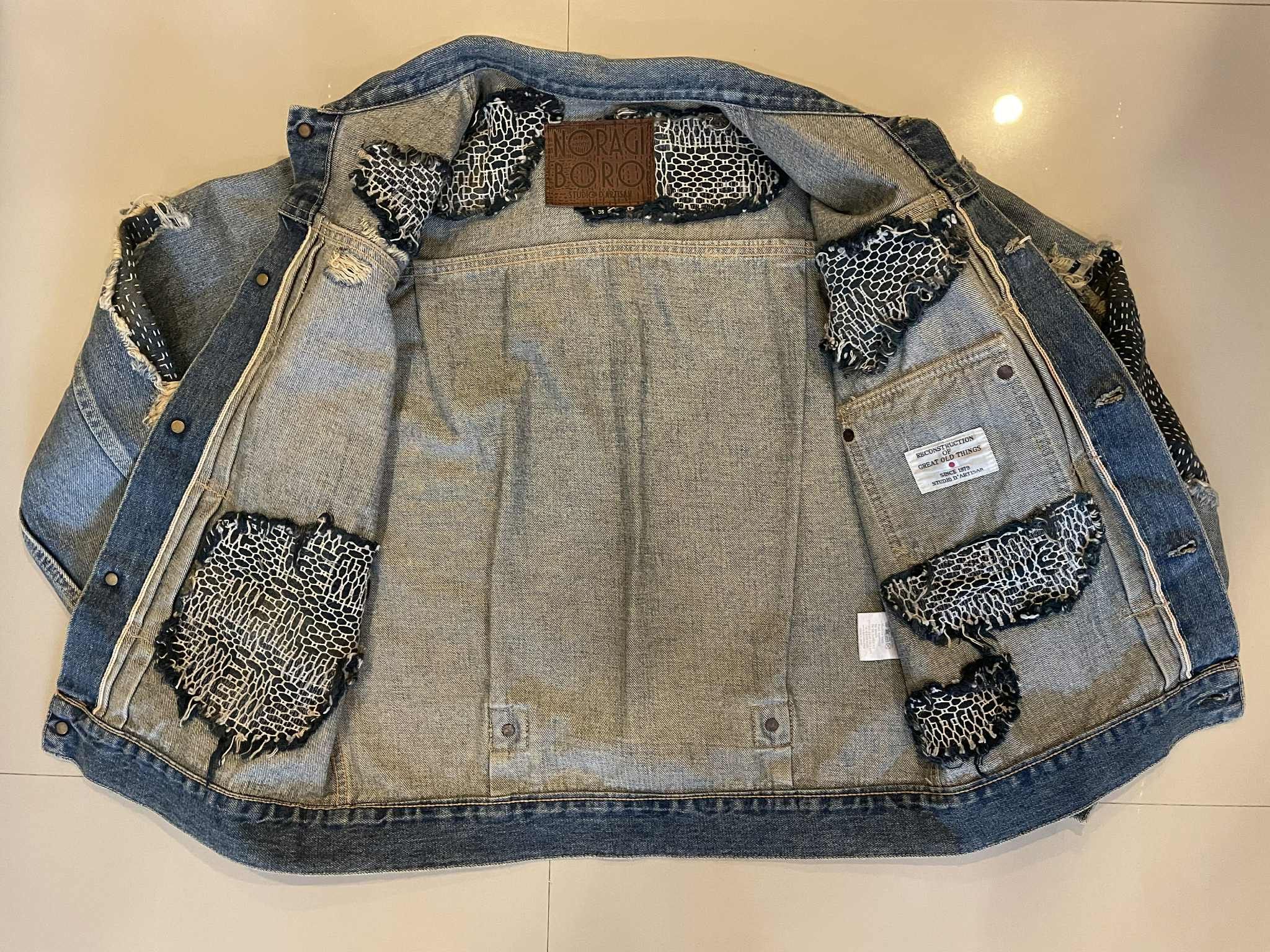 Studio D'Artisan Studio D'Artisan Noragi Boro Jacket size 38 Size US M / EU 48-50 / 2 - 5 Thumbnail