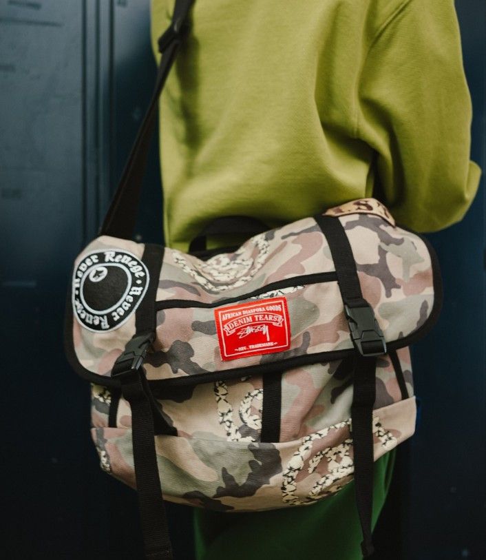 DENIM TEARS DENIM TEARS x STUSSY MESSENGER BAG Size ONE SIZE - 3 Thumbnail