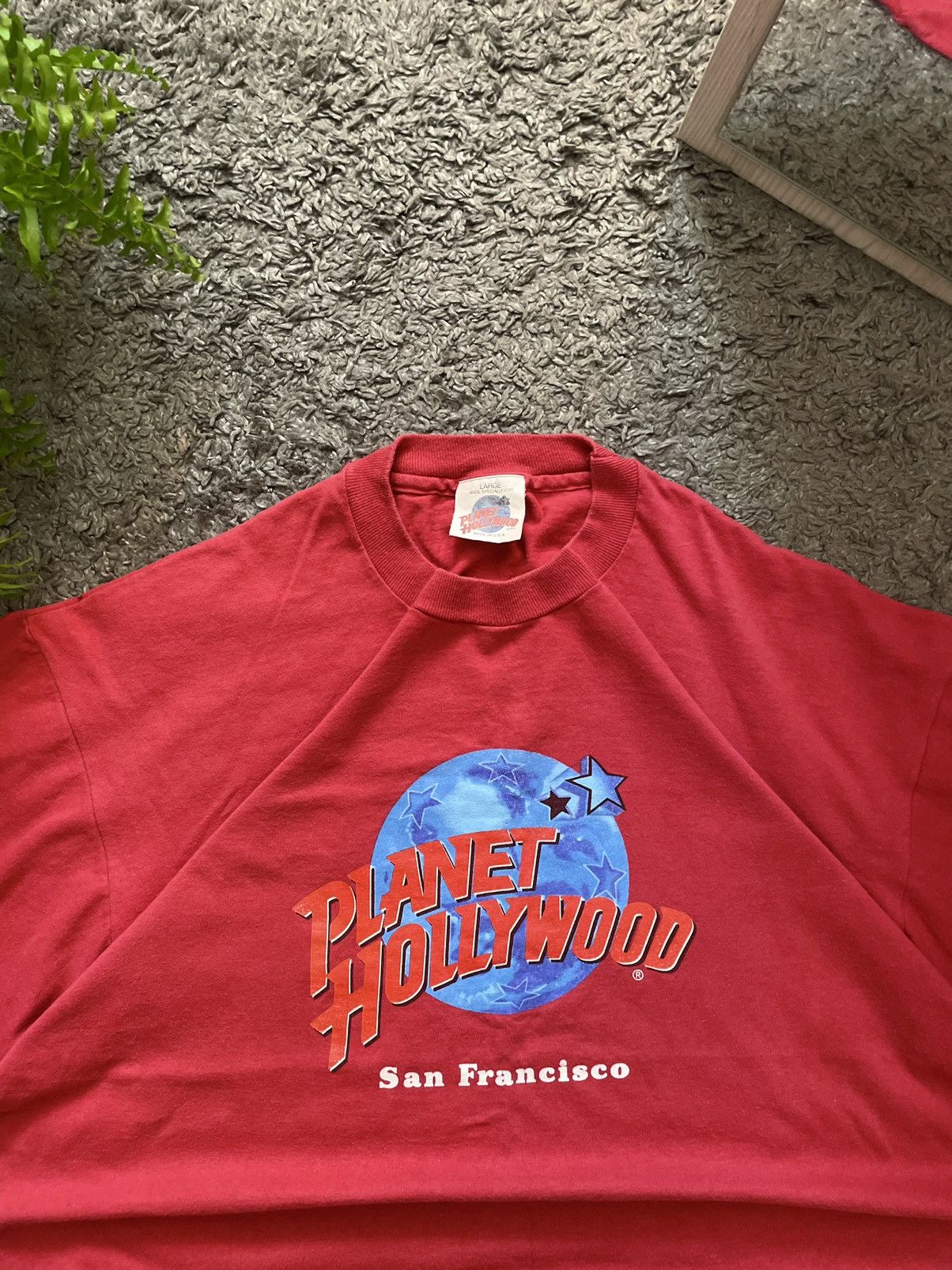 Planet Hollywood × Vintage 90s Planet Hollywood Vintage T-Shirt San Francisco Y2k Rare Size US L / EU 52-54 / 3 - 8 Thumbnail