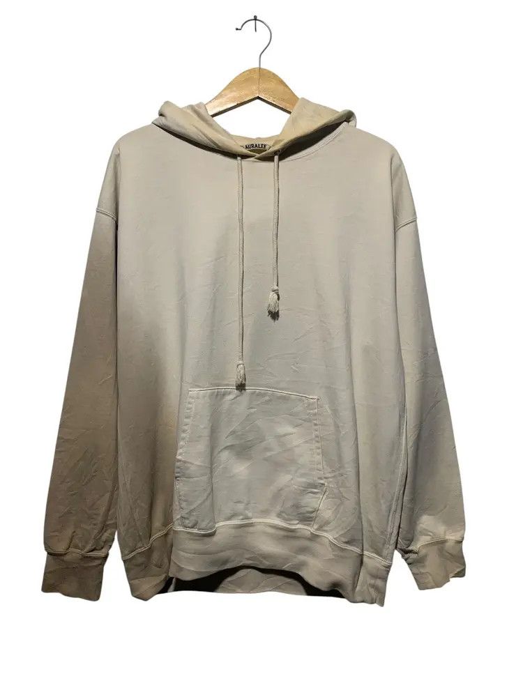Auralee Auralee garment dyed organic cotton french terry hoodie Size US XL / EU 56 / 4 - 1 Thumbnail