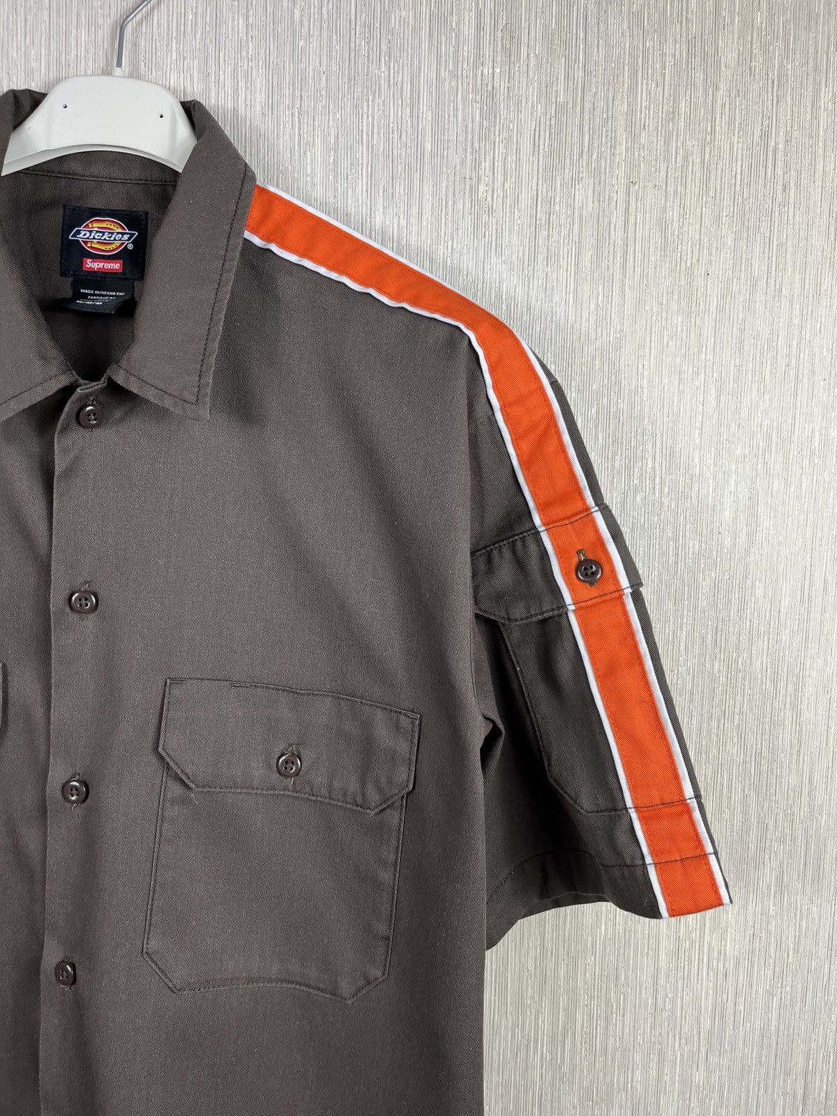 Dickies × Supreme Supreme x Dickies SS22 work stripe shirt multipocket button Size US M / EU 48-50 / 2 - 4 Thumbnail