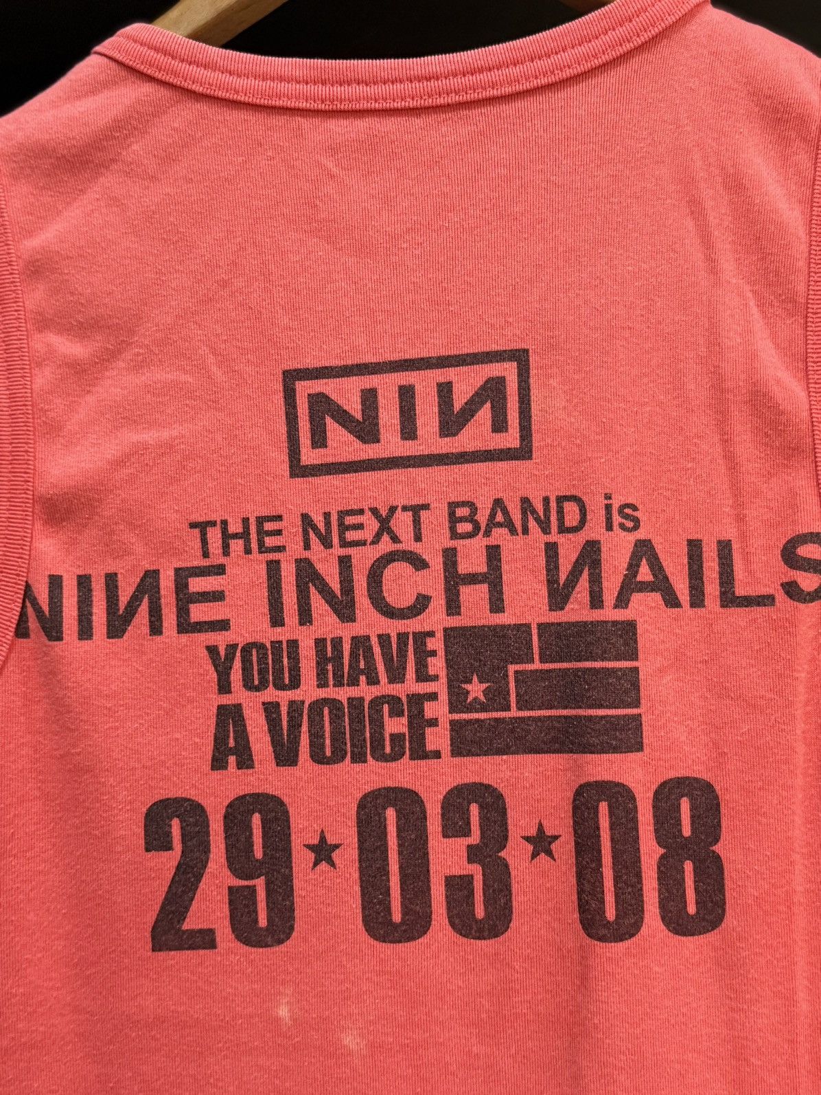 Band Tees Vintage Y2K Nine Inch Nails Tank Top Size US M / EU 48-50 / 2 - 8 Thumbnail