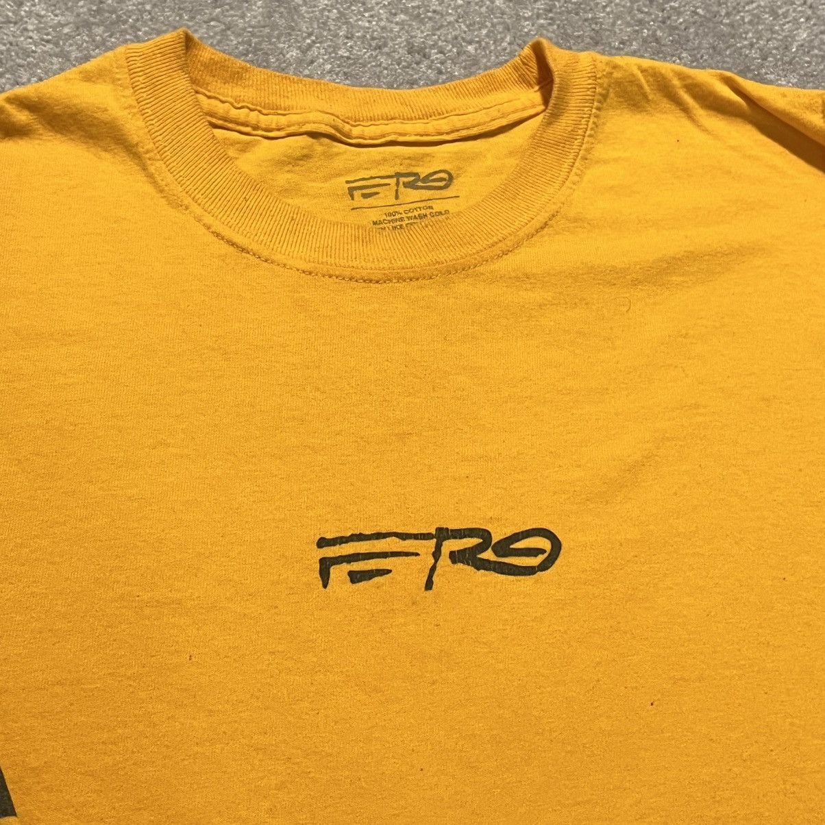 A$AP Rocky ASAP Ferg Mad Man 2018 Tour Rap Logo Longsleeve T Shirt Gold Size US M / EU 48-50 / 2 - 5 Thumbnail