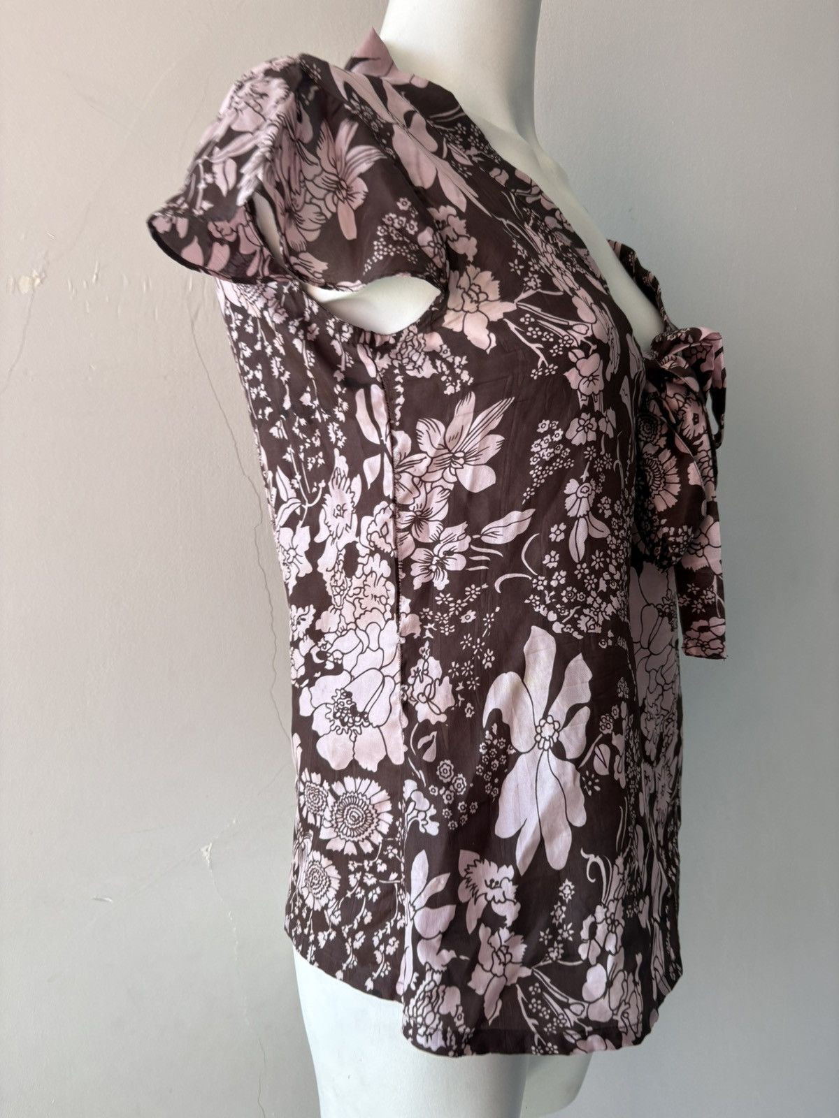 Vintage Silk blouse Size M / US 6-8 / IT 42-44 - 13 Thumbnail