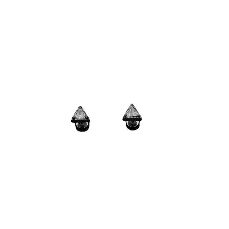 Jewelry Crazy Earrings One Pairs Chrome Jewelry Size ONE SIZE - 5 Thumbnail