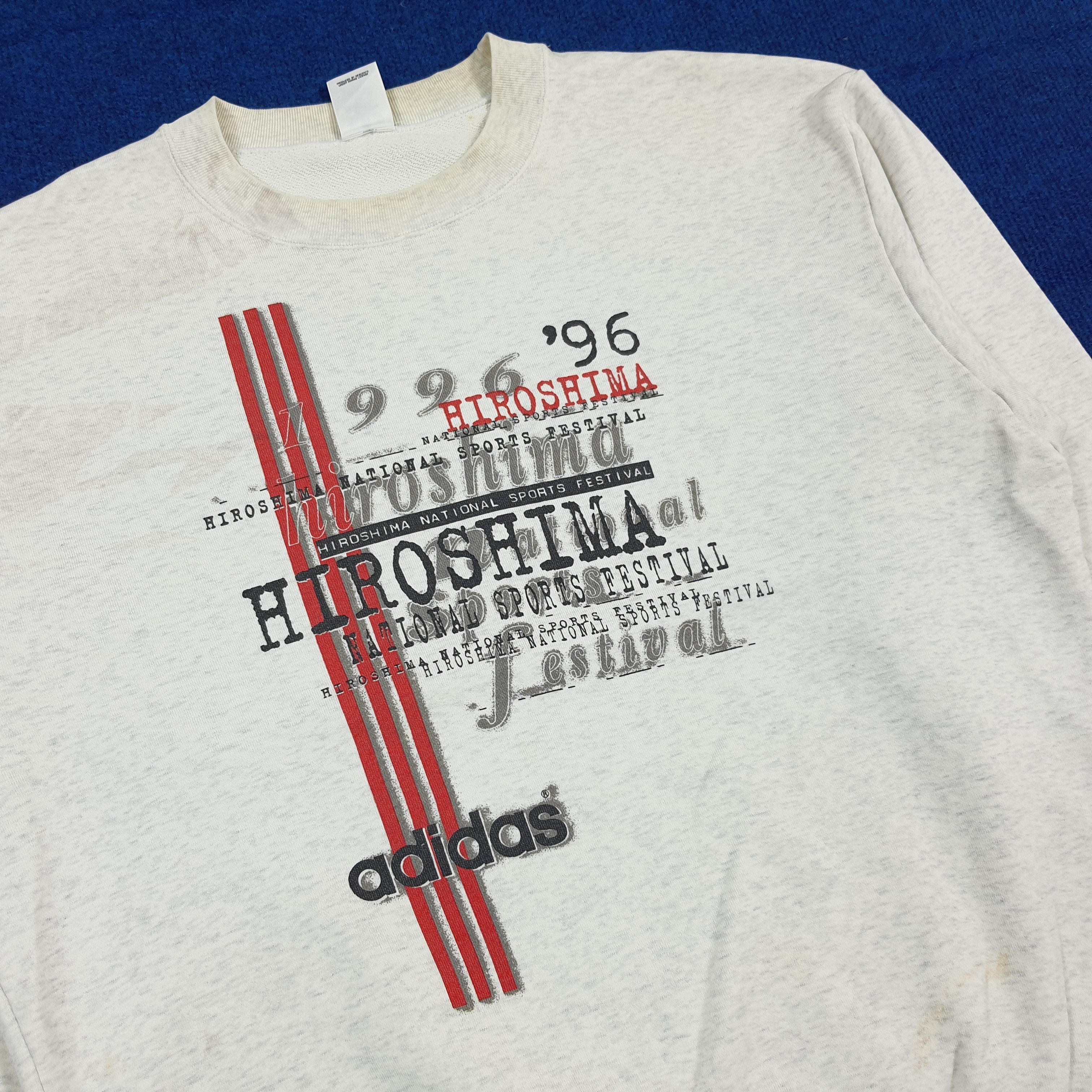 Adidas 90s Adidas Hiroshima National Sports Festival C302N16 Size US M / EU 48-50 / 2 - 2 Thumbnail
