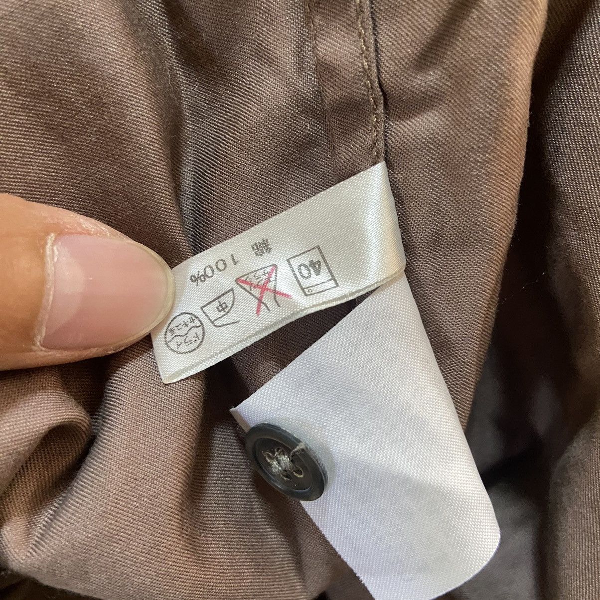 Yohji Yamamoto Y’s for living - Yohji Yamamoto Long Sleeve Shirt Size L / US 10 / IT 46 - 16 Thumbnail