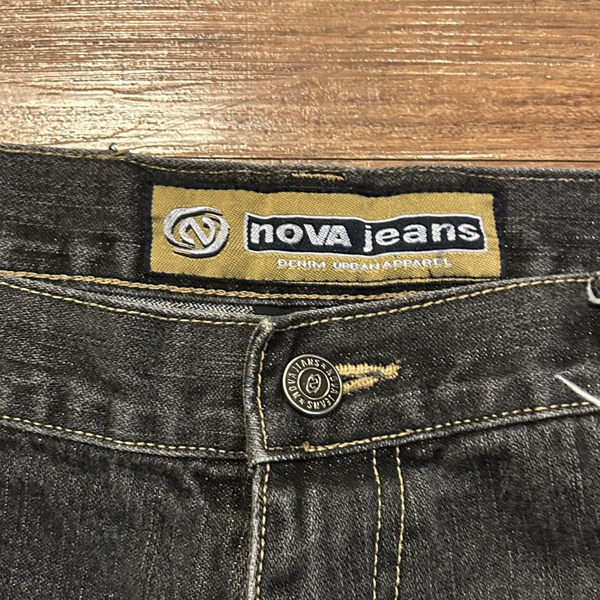 Vintage Vintage y2k nova food coupon graphic jeans Size US 40 / EU 56 - 3 Thumbnail