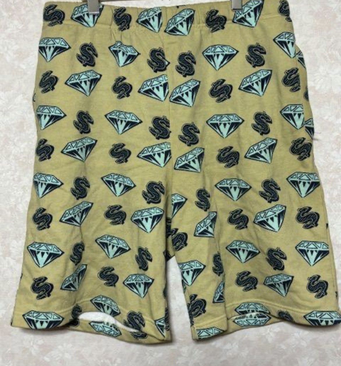 Icecream RARE OG 2006 BBC/ICE CREAM DIAMOND & DOLLARS SHORTS Size US 35 - 1 Thumbnail