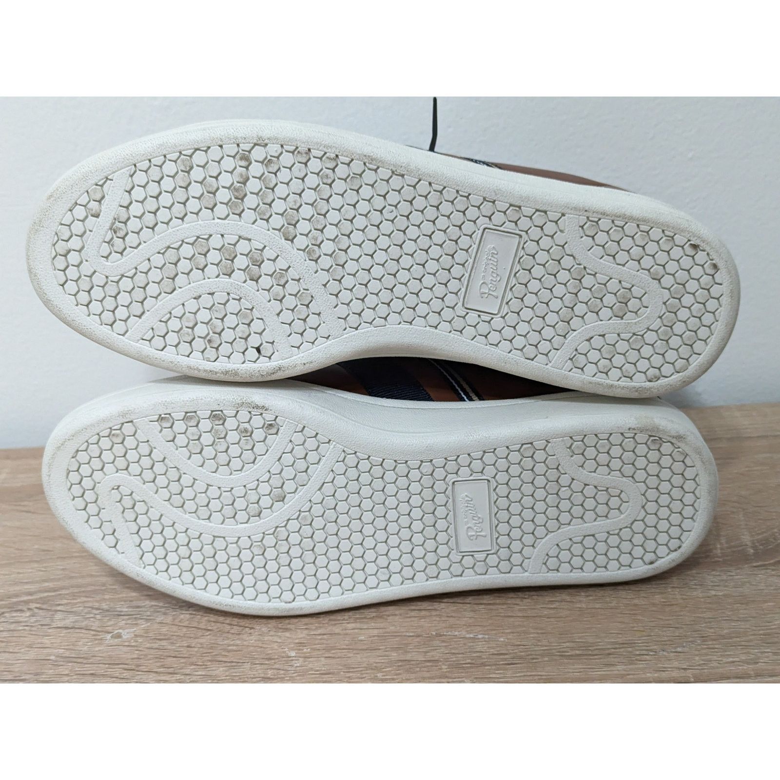 Original Penguin New Original Penguin Side Stripe Retro Sneakers in Brown sz9 Size US 9 / EU 42 - 6 Thumbnail