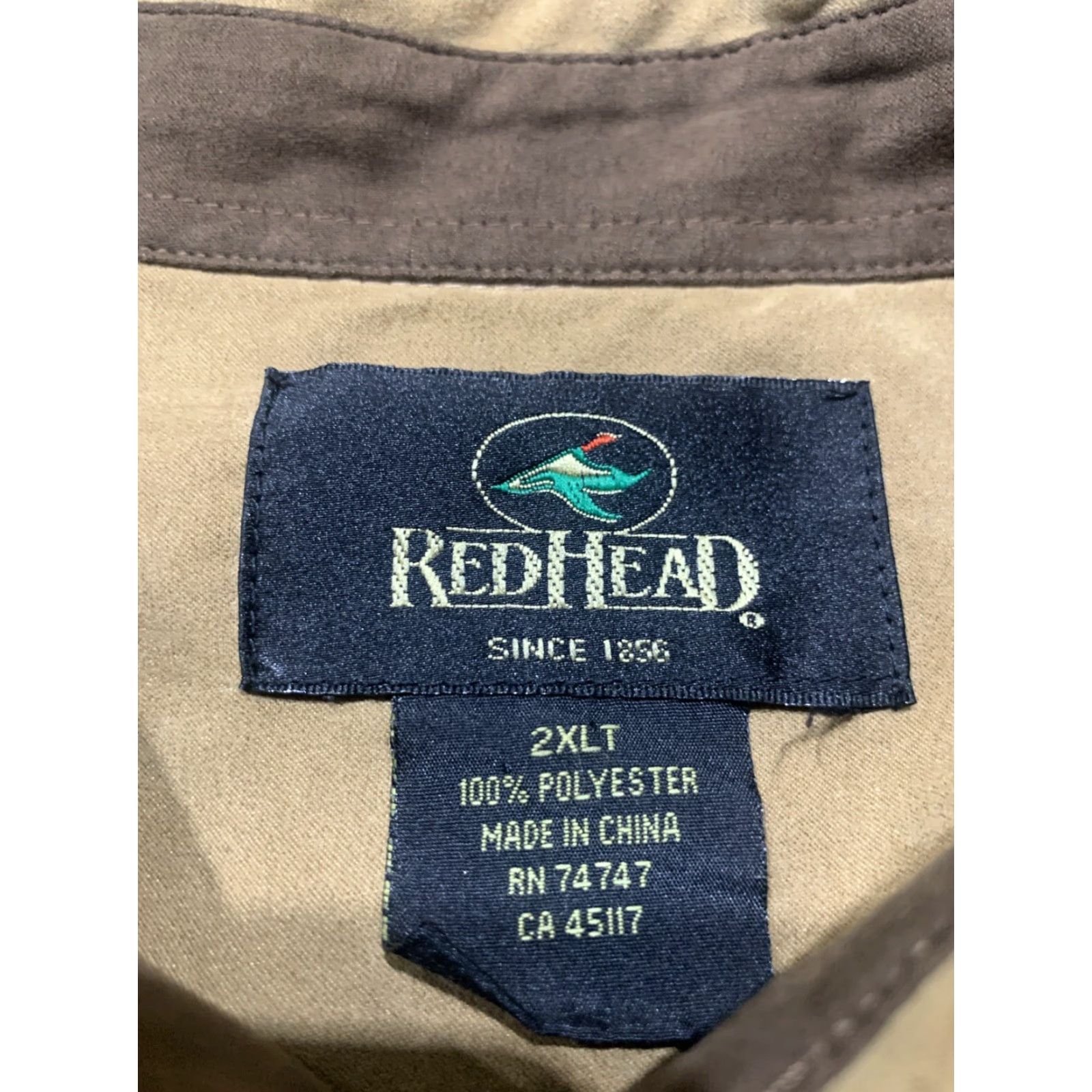Vintage Vintage RedHead Shooter Shirt Men’s 2XLT Padded Canvas Outdoor Hunting Casual Brown Size US XXL / EU 58 / 5 - 7 Thumbnail