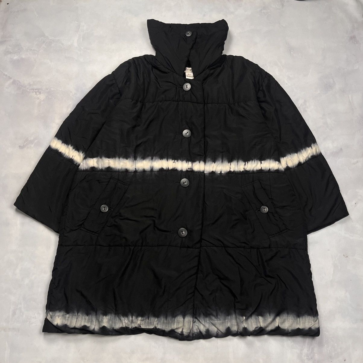 Issey Miyake Issey Miyake Puffer Coat Stripped Size US L / EU 52-54 / 3 - 1 Thumbnail