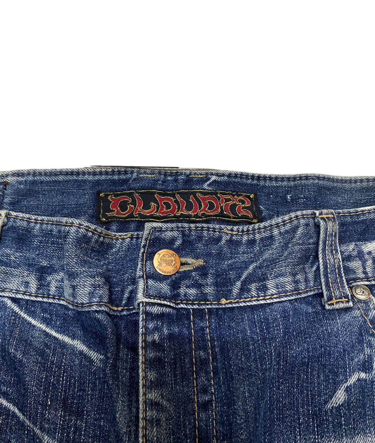 Japanese Brand × Vintage Vintage Japanese Brand Cloud72 Jeans 1990s Size US 40 / EU 56 - 11 Thumbnail