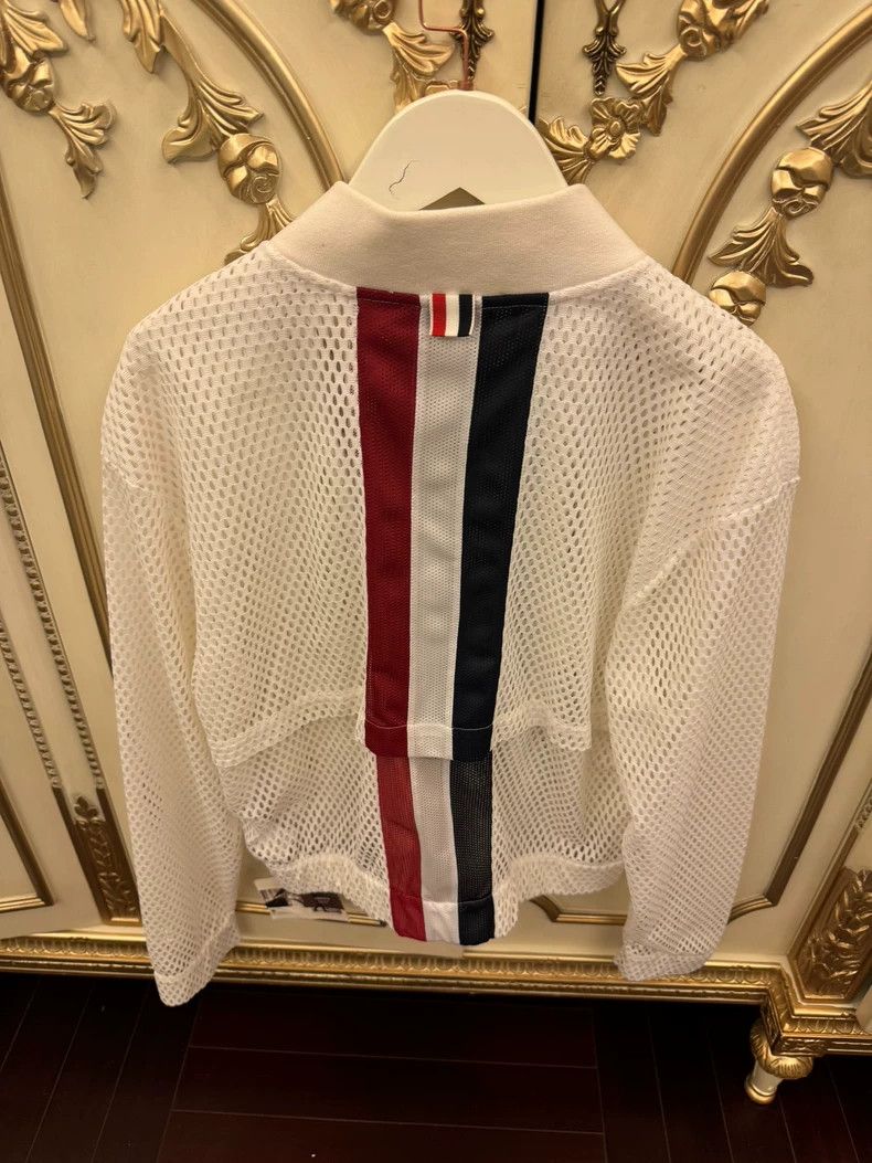 Thom Browne Thom Browne White sheer jacket Size XS / US 0-2 / IT 36-38 - 3 Thumbnail