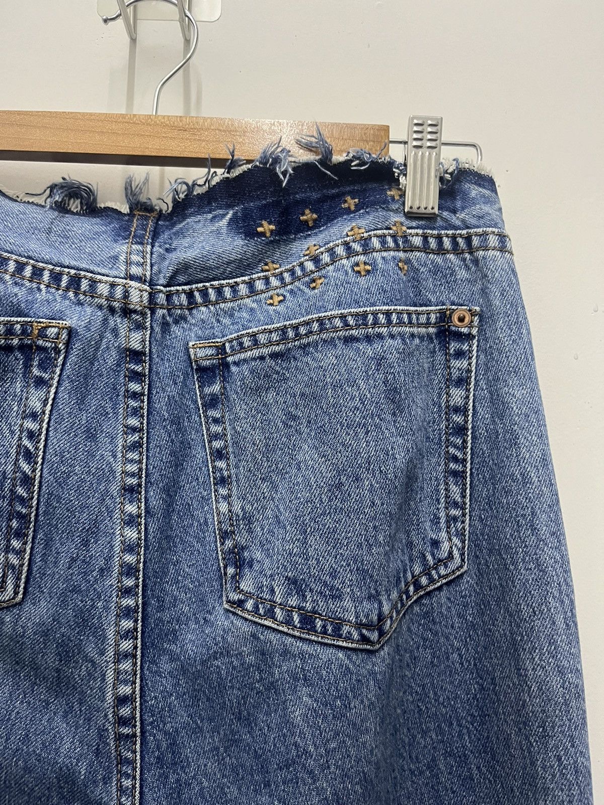 Ksubi Ksubi Straight N Narrow Ripped City Denim Women Pants W30 Size 30" / US 8 / IT 44 - 7 Thumbnail