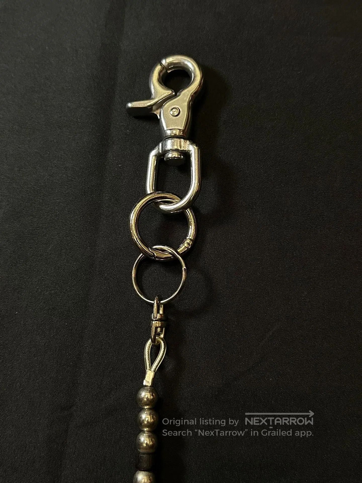 Vintage Vintage 90s Metal Skull Pants Chain. Size ONE SIZE - 4 Thumbnail