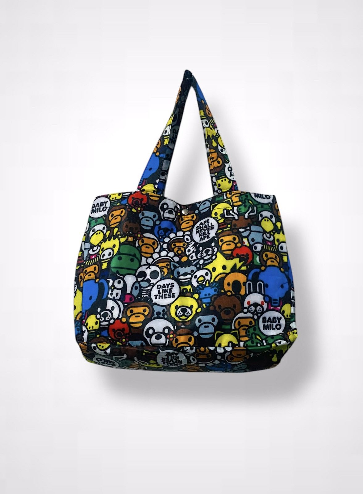 Bape A08 🇯🇵 Baby Milo by A Bathing Ape Magazine Tote Bag Size ONE SIZE - 2 Thumbnail