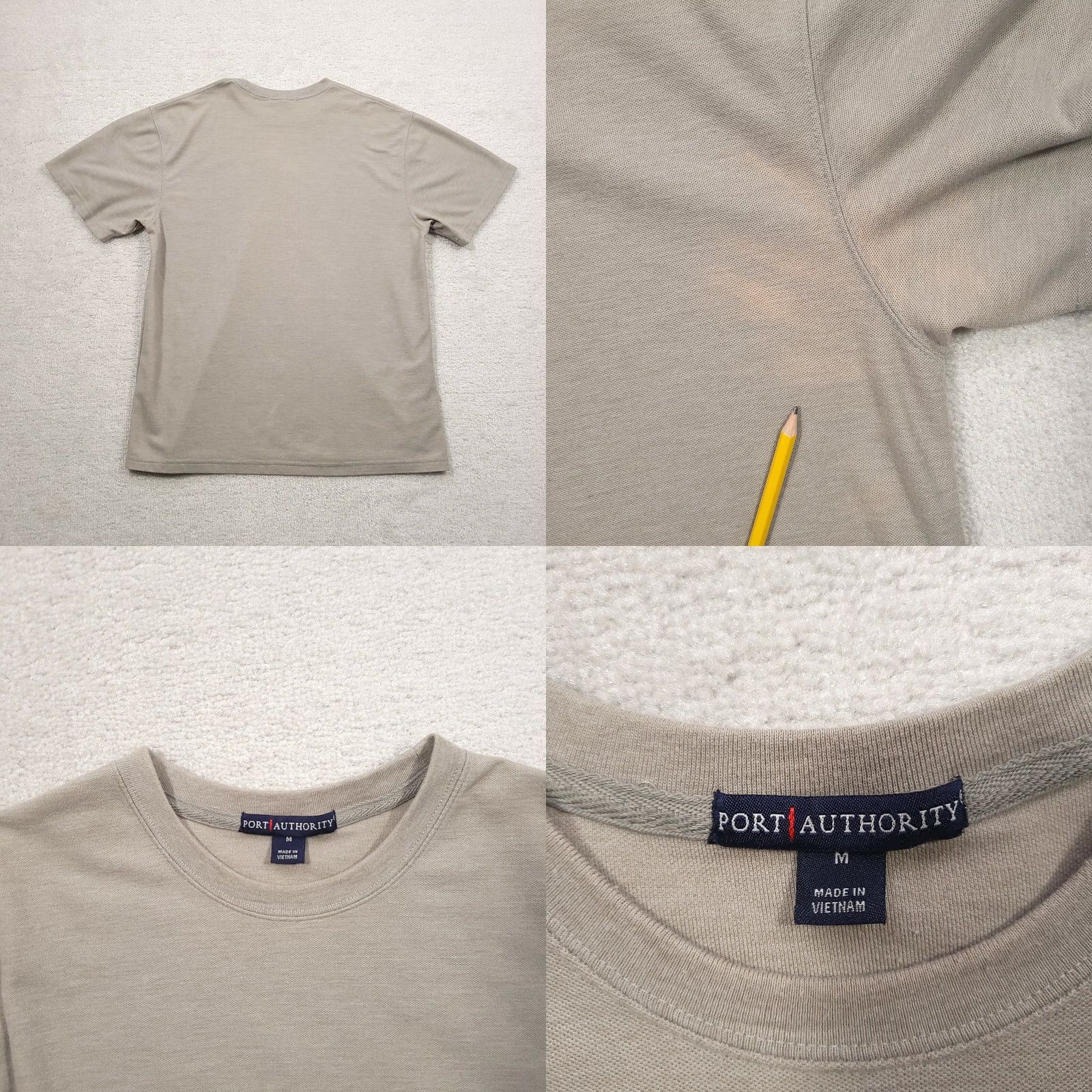 Port Authority Port Authority Shirt Mens Medium Gray Short Sleeve T Size US M / EU 48-50 / 2 - 8 Thumbnail