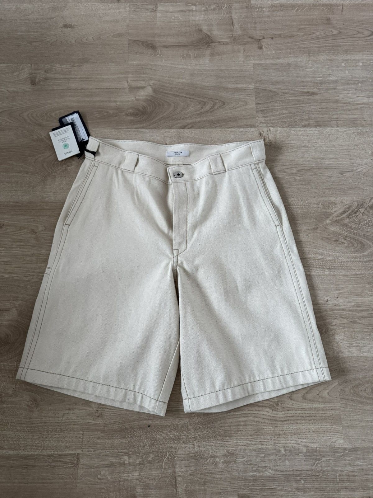 Prada Prada Denim Bermuda shorts Size US 34 / EU 50 - 3 Thumbnail