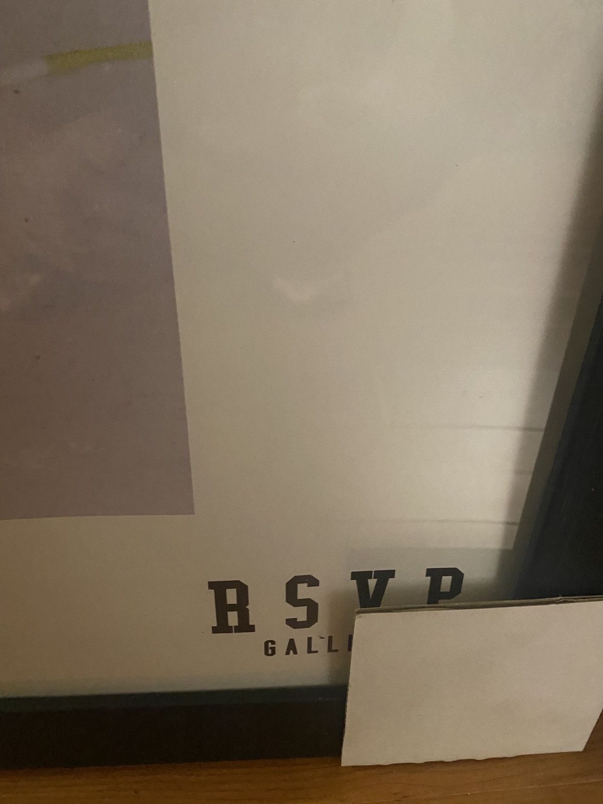 Nike × Off-White RARE Nike Off White The Ten RSVP Gallery Poster Size ONE SIZE - 3 Thumbnail