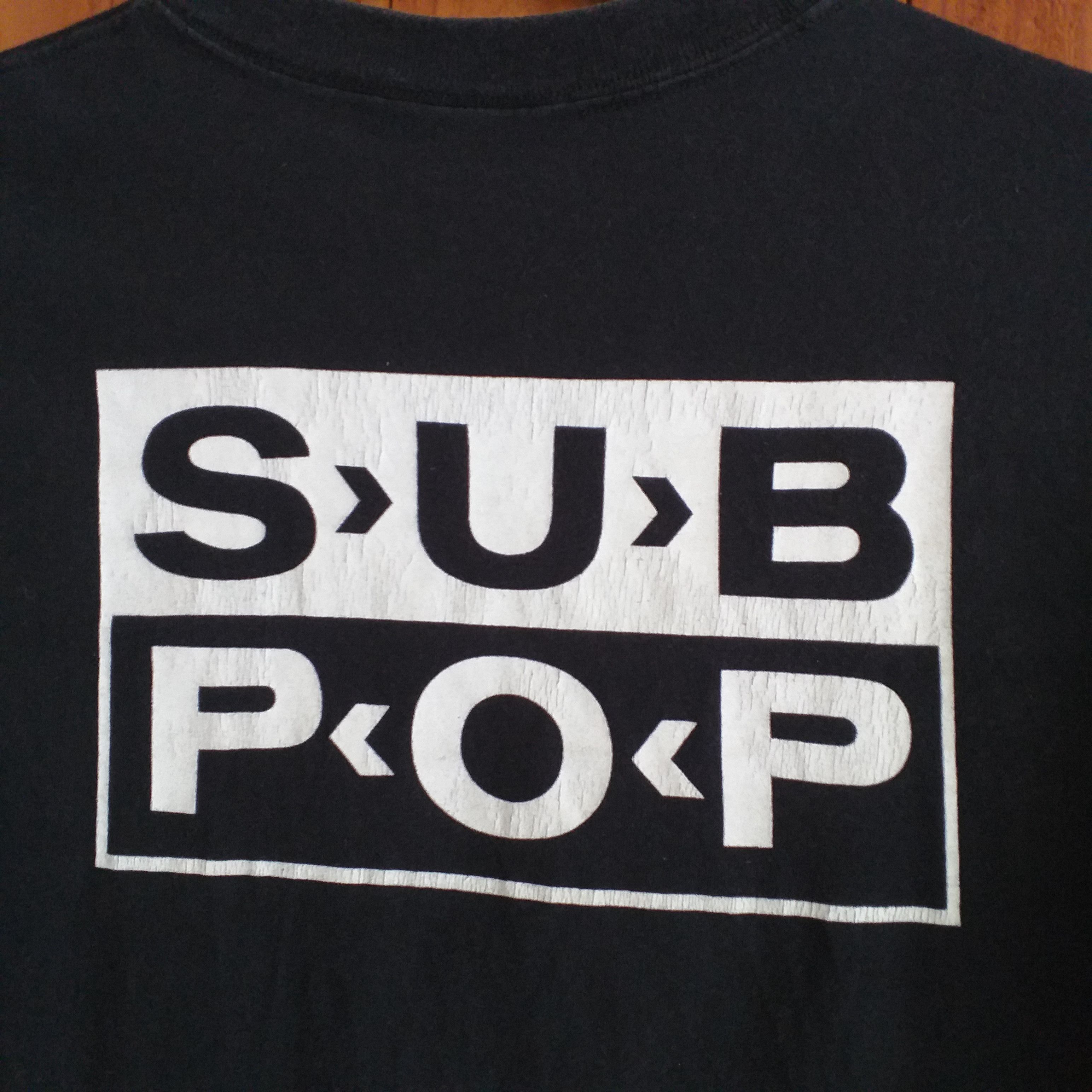 Band Tees Sub Pop Records No Comment vintage y2k t shirt Size US S / EU 44-46 / 1 - 4 Thumbnail
