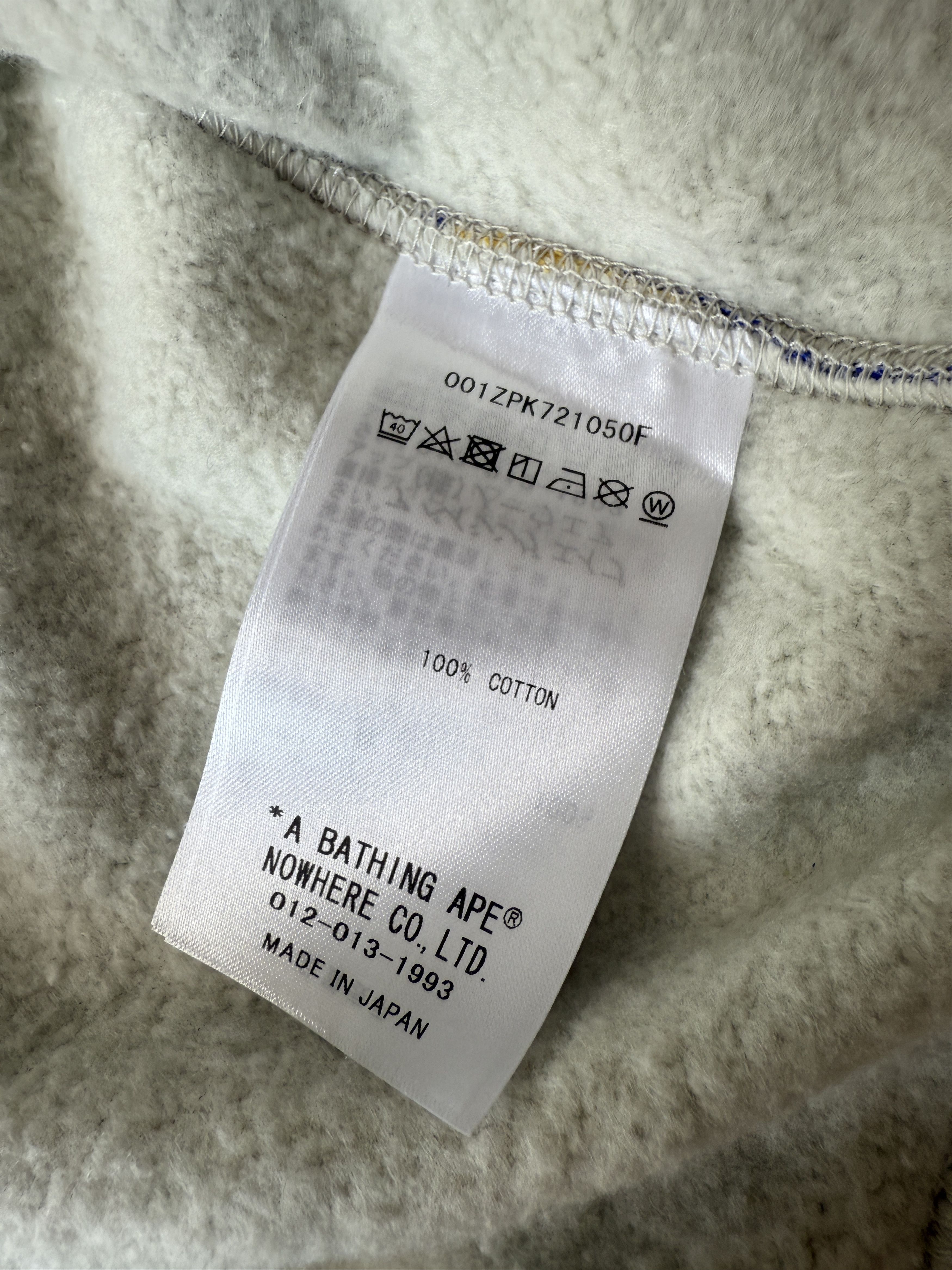 Bape BAPE NEW JERSEY SHARK FULL ZIP HOODIE Size US S / EU 44-46 / 1 - 14 Thumbnail