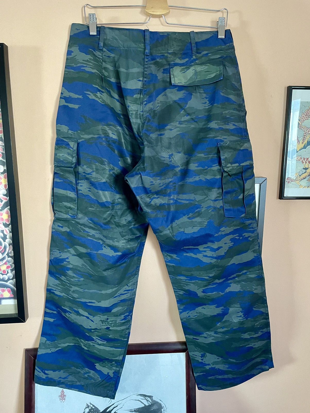 Other Hellenic Air Force shadow camo army cargo pants Size US 34 / EU 50 - 4 Thumbnail
