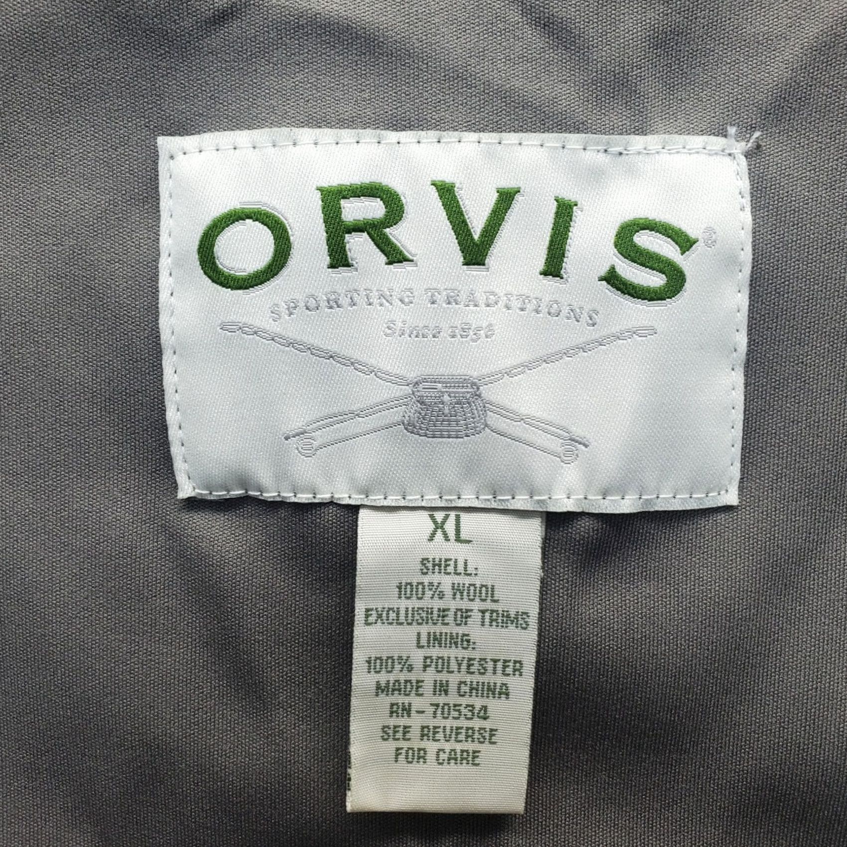 Orvis Orvis Cardigan Sweater Mens XL Brown Chunky Knit Lined Patched Detail Full Zip Size US XL / EU 56 / 4 - 5 Thumbnail