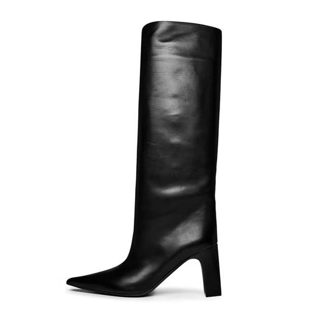 Balenciaga o1g2r1mq0924 Blade Heeled Boots in Black Size US 8.5 / IT 38.5 - 2 Thumbnail