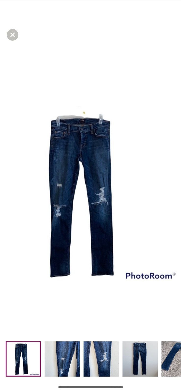 Citizens Of Humanity Citizens of humanity Ava low rise straight jeans size 27 Size 27" / US 4 / IT 40 - 1 Thumbnail