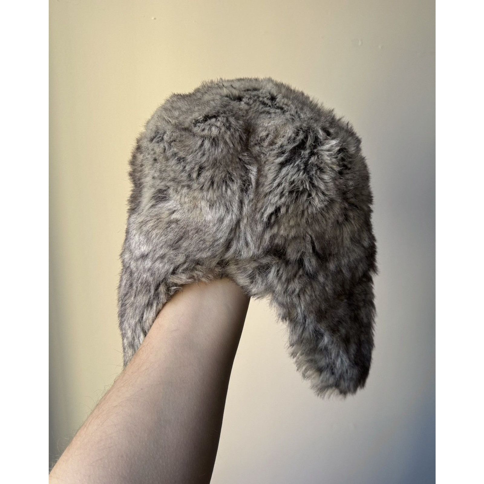 Japanese Brand × Vintage Y2K Faux Fur Ushanka Vintage Fuzzy Warm Trapper Hat Size ONE SIZE - 3 Thumbnail