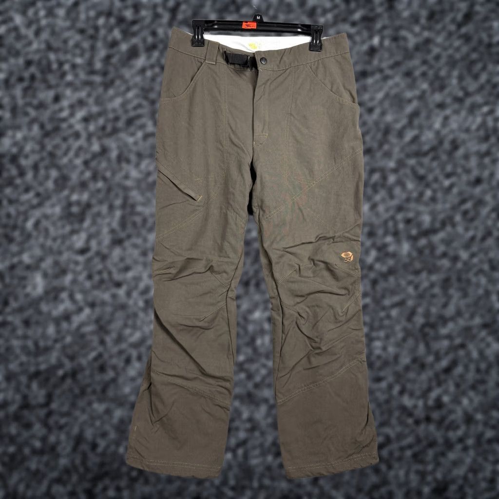 Mountain Hardwear Mountain Hardwear Pants Mens Medium Beige Belted Nylon Technical OM2239 Size US 31 - 1 Thumbnail