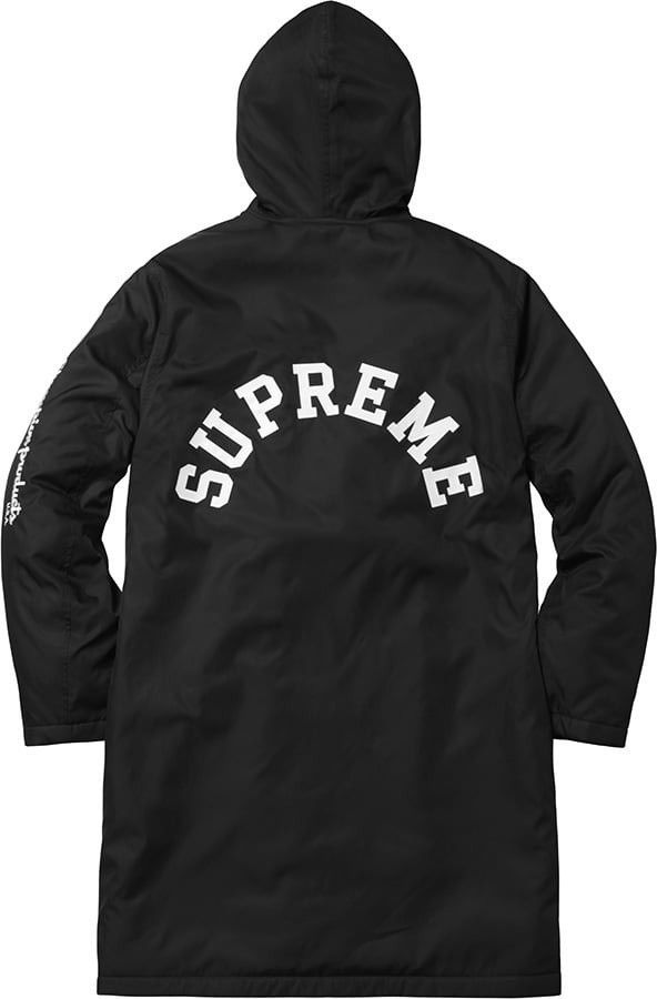 Champion × Supreme 16 FW Supreme x Champion Stadium Parka Black Size M Used Size US M / EU 48-50 / 2 - 1 Thumbnail